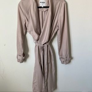 BB Dakota Blush Pink Trench Coat